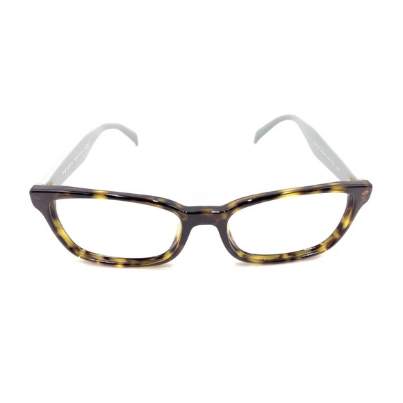 Prada VPR 18T 2AU-1O1 Tortoise Brown Blue Eyeglasses Frames 51-16 140 Italy - Picture 2 of 12